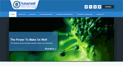 Desktop Screenshot of amarantpharma.com